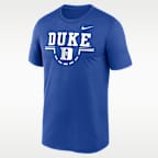 Playera universitaria Nike Dri-FIT para hombre Duke Courtside