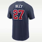 Austin Riley Atlanta Braves Fuse Men's Nike MLB T-Shirt
