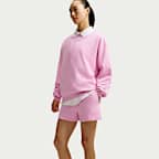 Nike Studio Fleece Lightweight Women's Mid-Rise Shorts