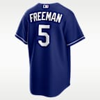 Freddie Freeman Los Angeles Dodgers Men's Nike MLB Replica Jersey