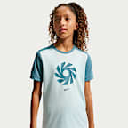 Erling Haaland Academy Big Kids' Nike Dri-FIT Short-Sleeve Soccer Top