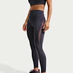 Nike Universa Women's High-Waisted 7/8 Mesh Leggings
