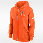 Cleveland Browns Phoenix Rewind Women's Nike NFL Full-Zip Hoodie
