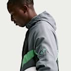 Chamarra deportiva de futbol con gorro de tejido Woven para hombre Nike Premier Repel