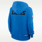 Detroit Lions Sideline Women's Nike Dri-FIT NFL Pullover Hoodie