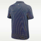 Los Angeles Dodgers City Connect Striped Victory Men's Nike Dri-FIT MLB Polo