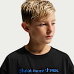 Caitlin Clark T-Shirt mit Dri-FIT-Technologie (ältere Kinder)