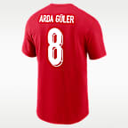 Arda Güler Türkiye Men's Nike Soccer T-Shirt