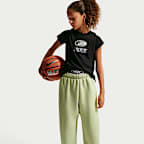 Nike Standard Issue Big Kids' Brushed Fleece Basketball Pants