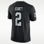 Ashton Jeanty Las Vegas Raiders 2025 NFL Draft First Round Pick Men's Nike Dri-FIT NFL Limited Jersey