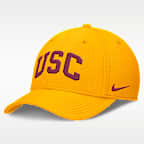 Gorra universitaria Nike Dri-FIT para hombre USC Classic Swooshflex