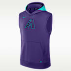 Arizona Diamondbacks Authentic Collection City Connect Men’s Nike Dri-FIT MLB Sleeveless Pullover Hoodie