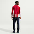Jersey de futbol de manga larga Nike Dri-FIT Replica del Club Atlético de Madrid local 2026/27 Stadium para hombre