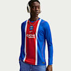 Paris Saint-Germain 2026/27 Stadium Home Men's Nike Dri-FIT Football Replica Long-Sleeve Shirt