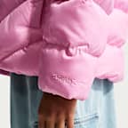Chamarra acolchada Therma-FIT holgada para niños talla grande Nike Sportswear All Day Play