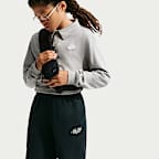 Nike Sportswear Club Fleece Big Kids' Open-Hem Pants