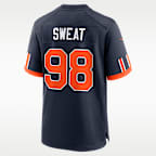 Jersey Nike de la NFL Game para hombre Montez Sweat Chicago Bears Rivalries Collection