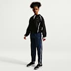 Pants Dri-FIT de tiro medio de 7/8 para niña talla grande Nike Tempo