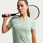 NikeCourt Heritage Samarreta de tennis de màniga curta - Dona