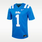 Ole Miss Men's Nike College Football Replica Jersey