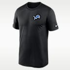 Detroit Lions Legend Small Logo Men's Nike Dri-FIT NFL T-Shirt