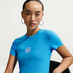 Nike Sportswear Chill Knit Women's Mod-Cropped T-Shirt