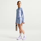 Nike MAVN Girls' Dri-FIT Ribbed Long-Sleeve Top