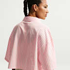 Nike Sportswear Chill Poplin Women's Oversized Striped Top