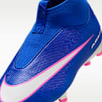 Nike Jr. Mercurial Superfly 10 Academy Younger/Older Kids' Multi-Ground High-Top Football Boot