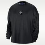 Playera de manga larga de básquetbol para hombre Dallas Mavericks Standard Issue