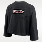 Atlanta Falcons Rewind Fashion Women's Nike Dri-FIT NFL Cropped Jersey