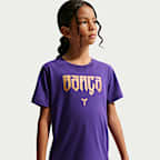 Playera de futbol Kobe para niños talla grande FC Barcelona visitante