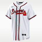 Jersey Nike de la MLB Replica para hombre Greg Maddux Atlanta Braves Retired