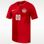 Canada Match Home Men's Nike Dri-FIT Soccer Authentic Custom Jersey By You