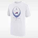 Playera Nike Dri-FIT de la NFL para niños talla grande Buffalo Bills Icon Legend Edition