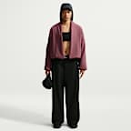Nike 24.7 ImpossiblySoft Plush Therma-FIT Jacke mit Schalkragen (Damen)