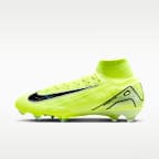 Fotbollssko för högt gräs Nike Mercurial Superfly 10 Elite FG med högt skaft