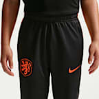 Países Bajos Strike Pantalón de fútbol de tejido Knit Nike Dri-FIT - Niño/a
