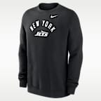 New York Jets Club Men's Nike NFL Pullover Crew