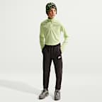 Sudadera de medio cierre Dri-FIT para niños talla grande Nike Miler