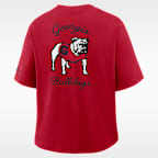 Georgia Legacy Pocket Boxy Women's Nike College T-Shirt