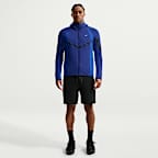 Męska kurtka z dzianiny w kontrastowych kolorach z zamkiem na całej długości Nike Tech Windrunner