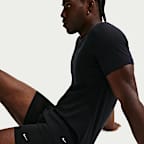 Playera de cuello redondo de algodón elástica para hombre (2 unidades) Nike Essential