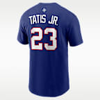 Fernando Tatis Jr. Dominican Republic National Baseball Team 2026 World Baseball Classic Men's Nike T-Shirt