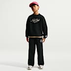Nike Sportswear  Big Kids' Fleece Crew-Neck Sweatshirt