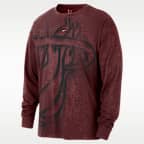 Miami Heat Essential Anthem Men's Long-Sleeve Basketball T-Shirt