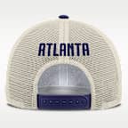 Atlanta Braves Cooperstown Rise Men's Nike MLB Adjustable Trucker Hat