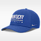 Kentucky Sideline Practice Rise Men's Nike Dri-FIT College Adjustable Hat