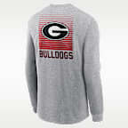 Georgia Primetime Men's Nike College Long-Sleeve T-Shirt