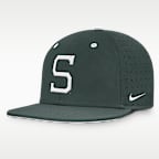 Michigan State Dugout True Men's Nike Dri-FIT College Fitted Hat